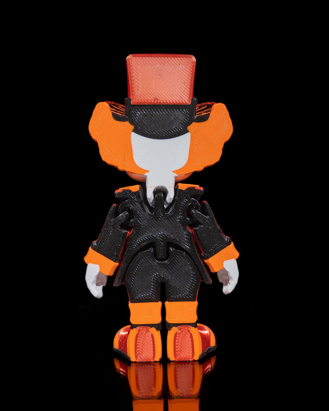 Articulated Clown With Top hat