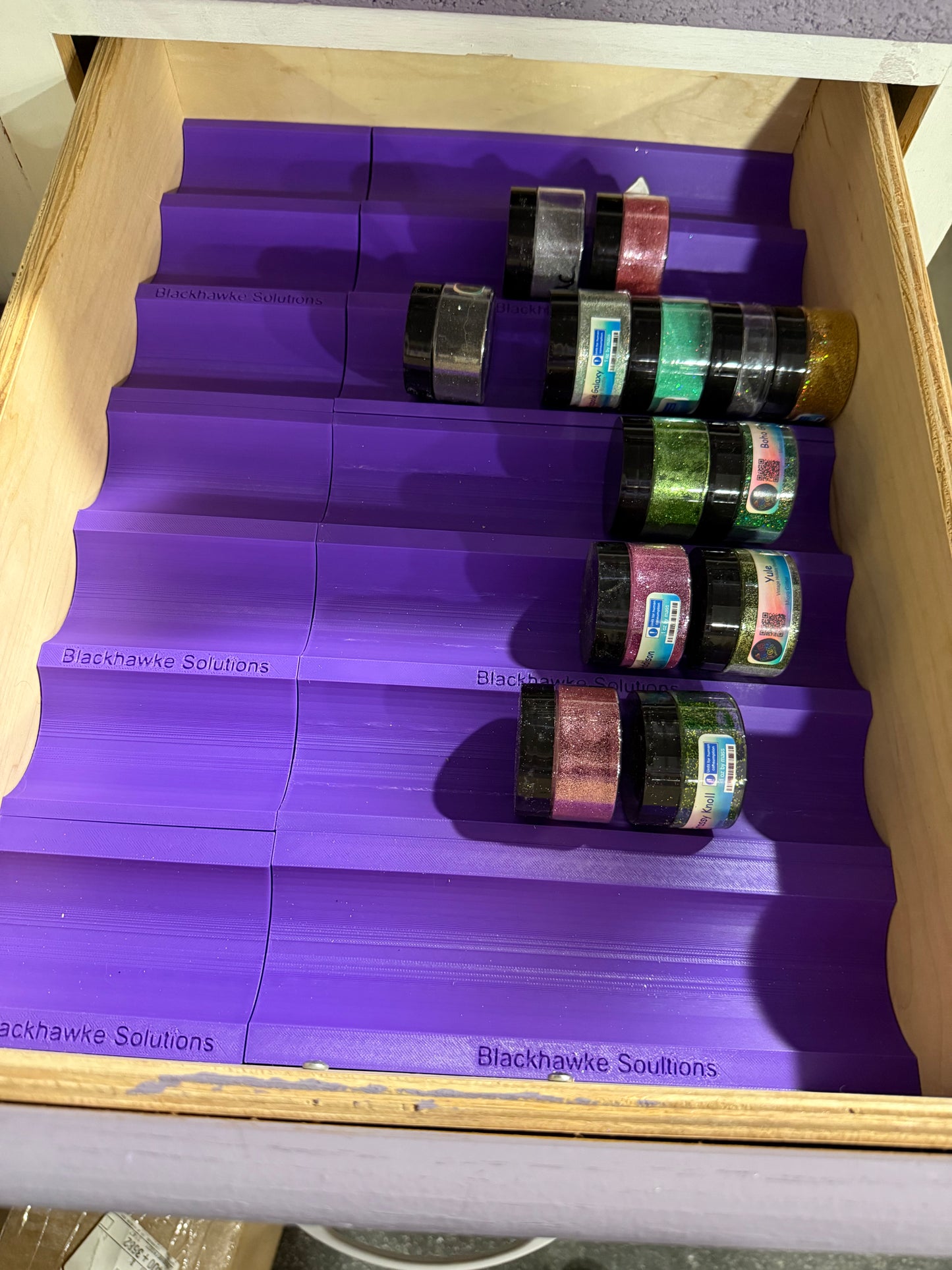 Glitter Organizer Drawer Trays (Larger Bottles)