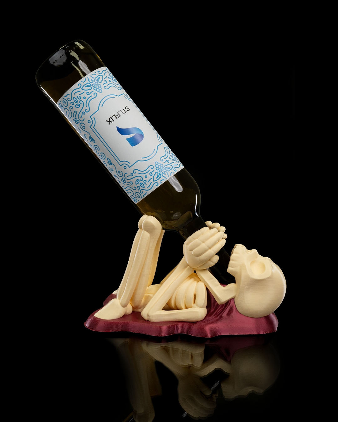 Skeleton Wine Bottle Holder