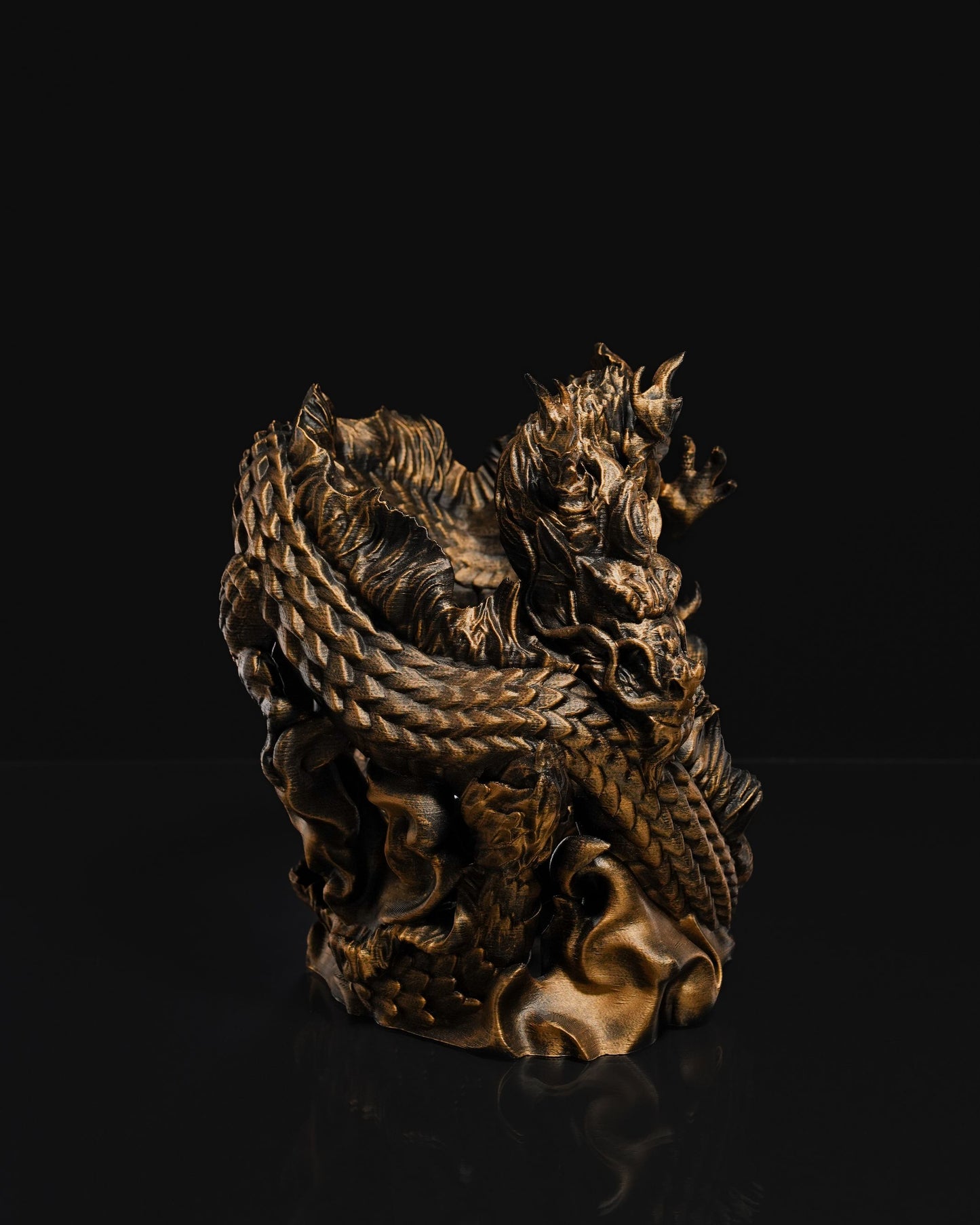 Chinese Dragon Wine Bottle Holder