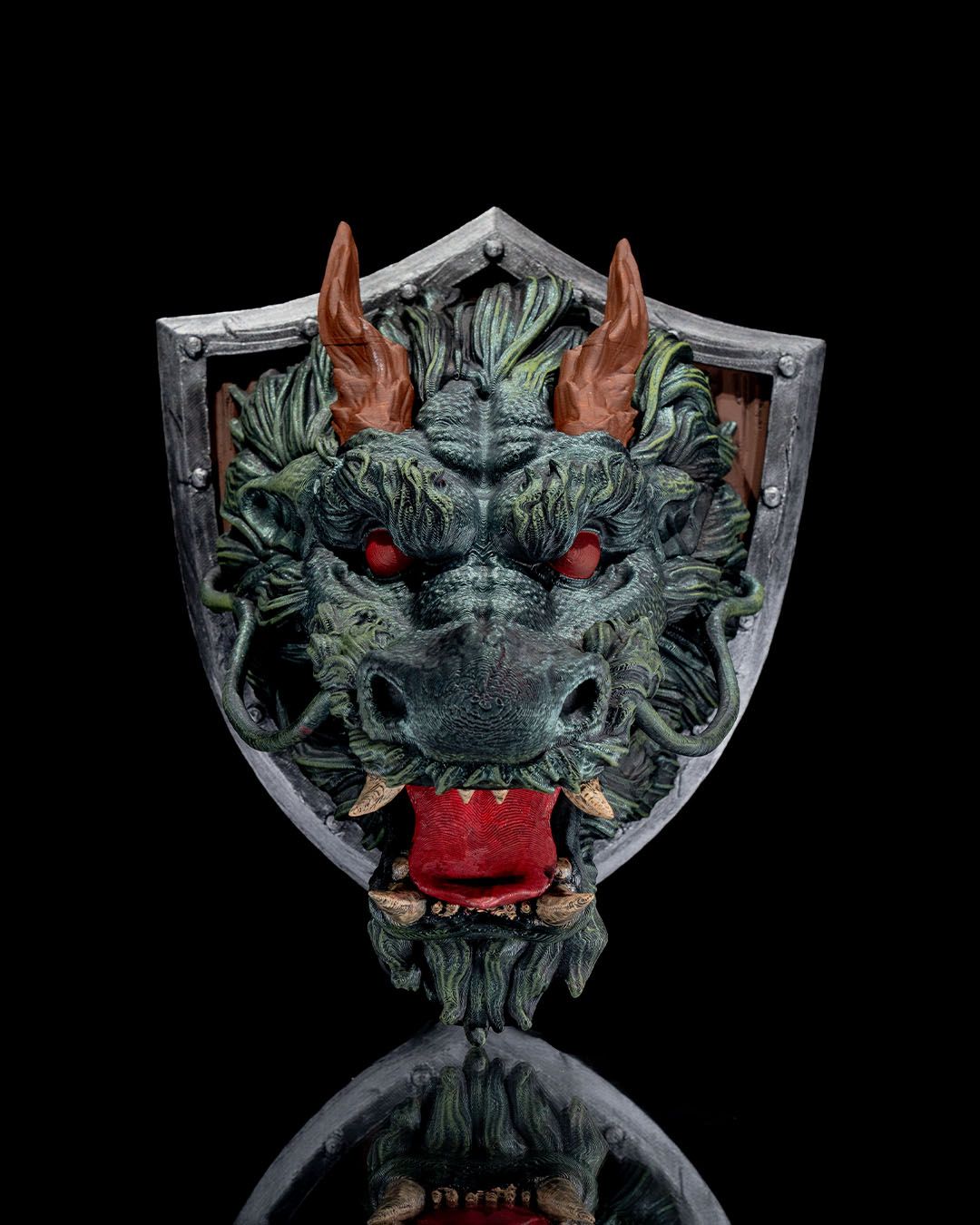 Eastern Dragon Wall Mount