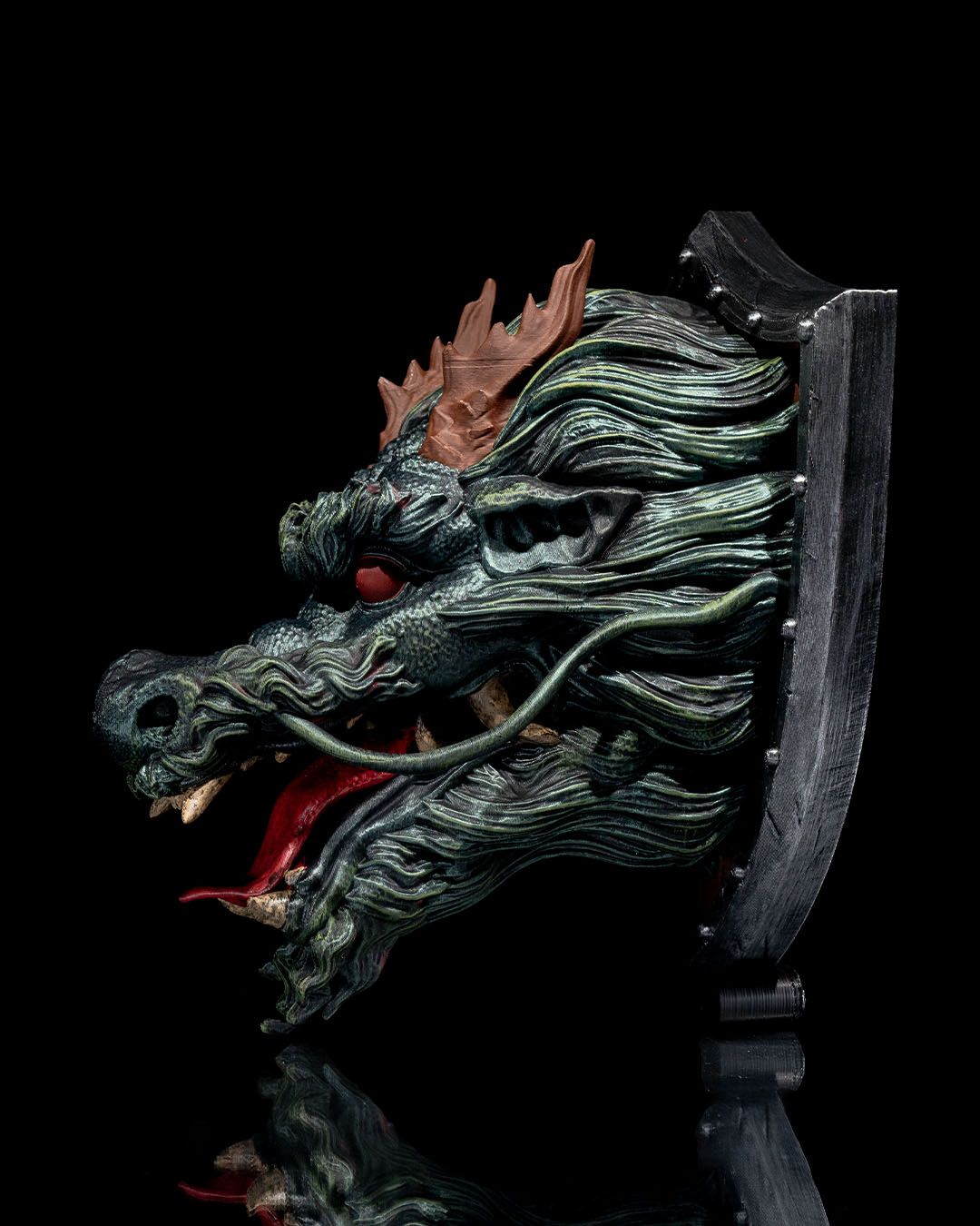 Eastern Dragon Wall Mount