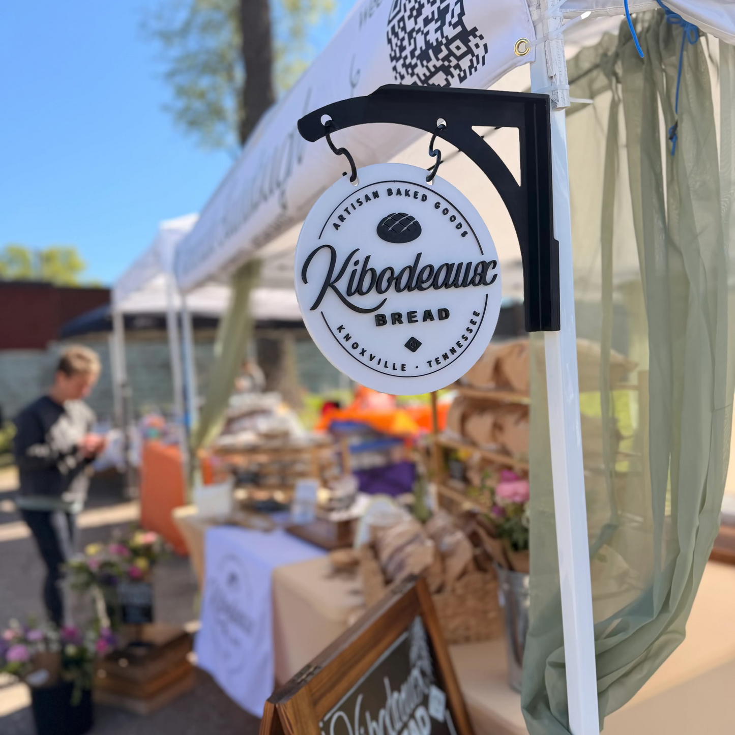 Market Canopy Sign Holder