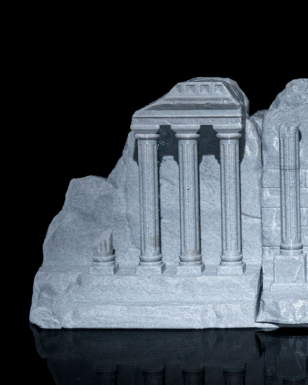 Temple Ruins Bookends