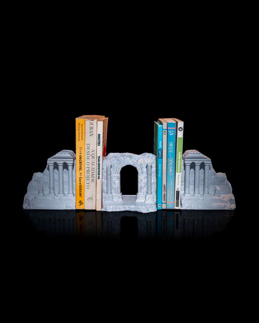 Temple Ruins Bookends