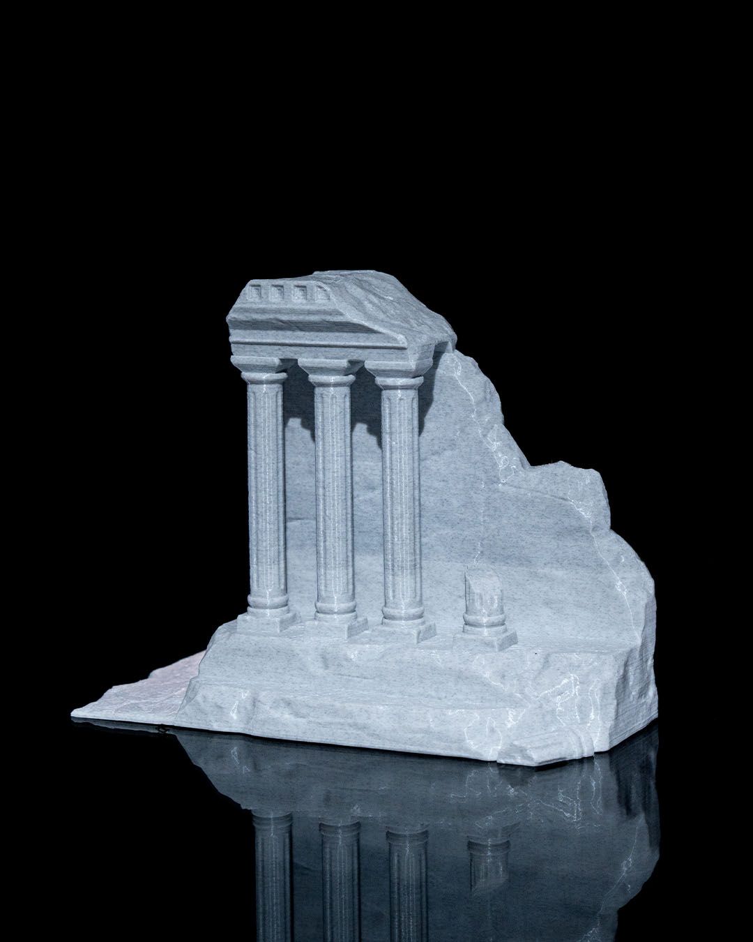 Temple Ruins Bookends