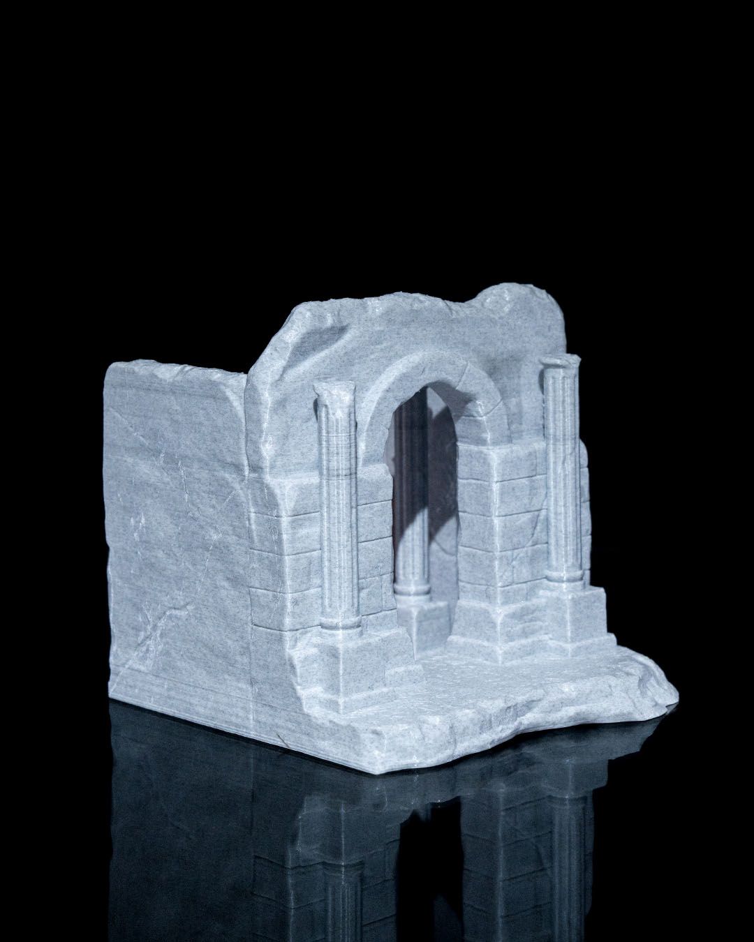 Temple Ruins Bookends