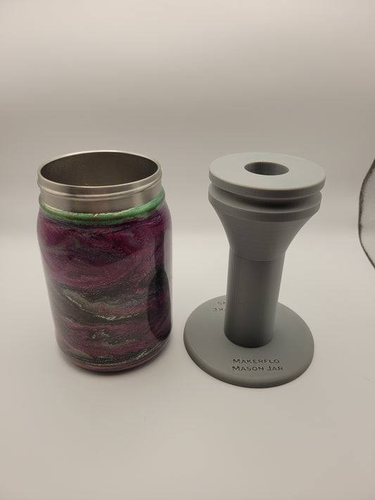 Makerflo Stainless Steel Mason Jar Insert